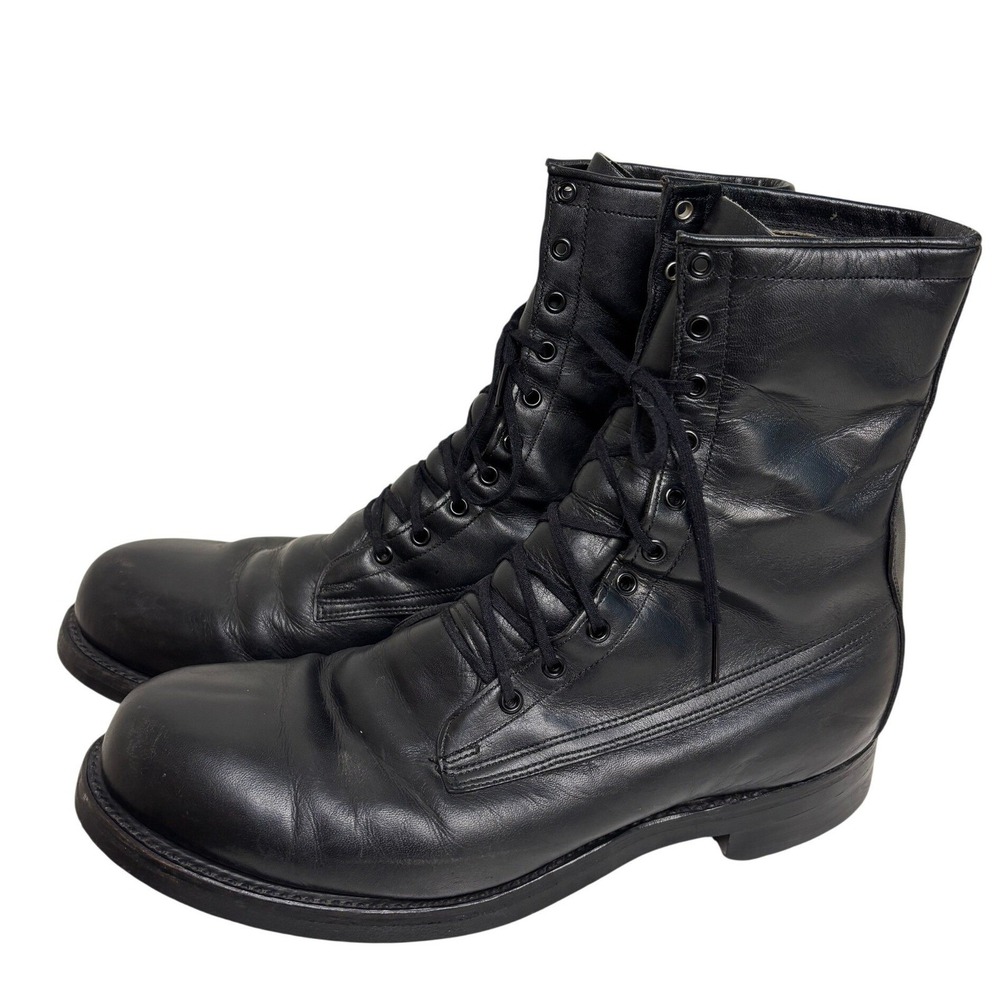 Vintage 1963 US Military Combat Boots Vietnam Era DSA Contract B.F. Goodrich